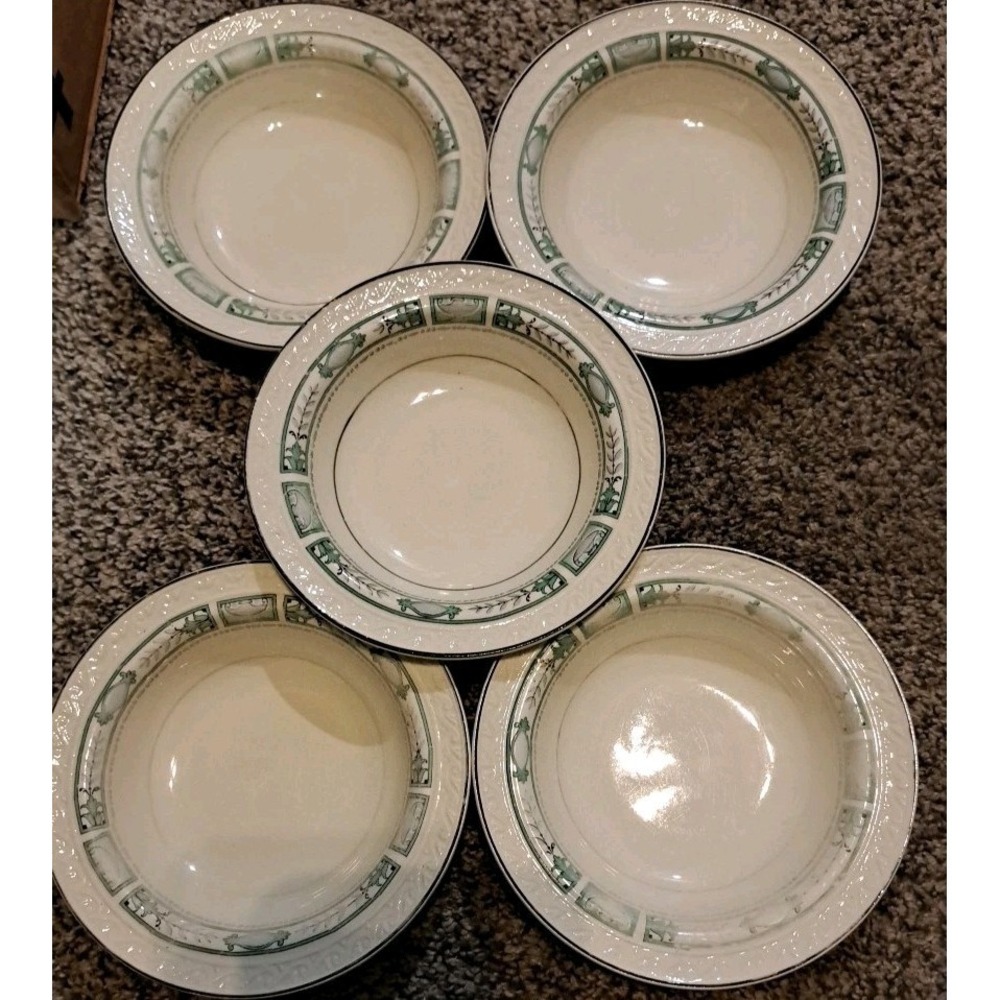 Lot Of 5 J&G Meakin "Sunshine" pattern fruit or dessert‎ bowl